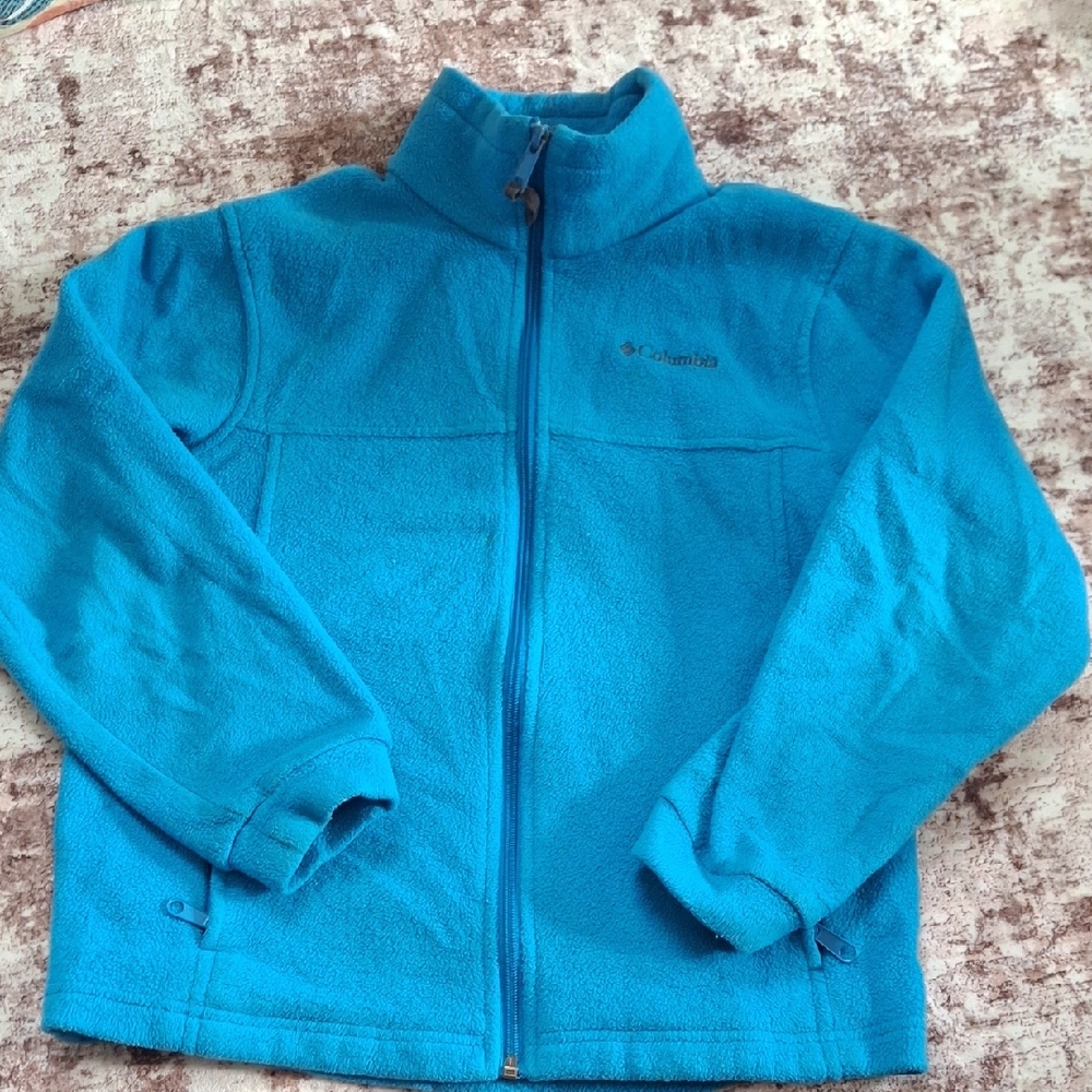 Columbia Vibrant Blue Fleece Jacket